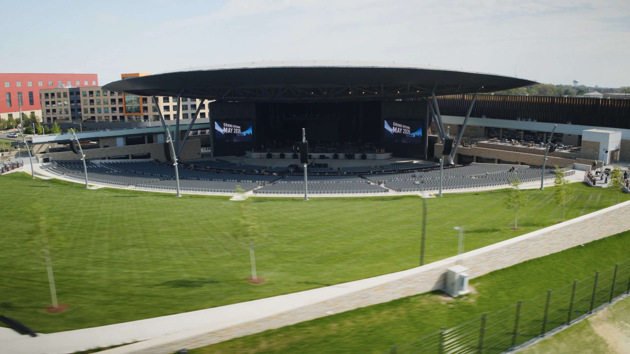 Read more about the article The Acrisure Amphitheater goes live!